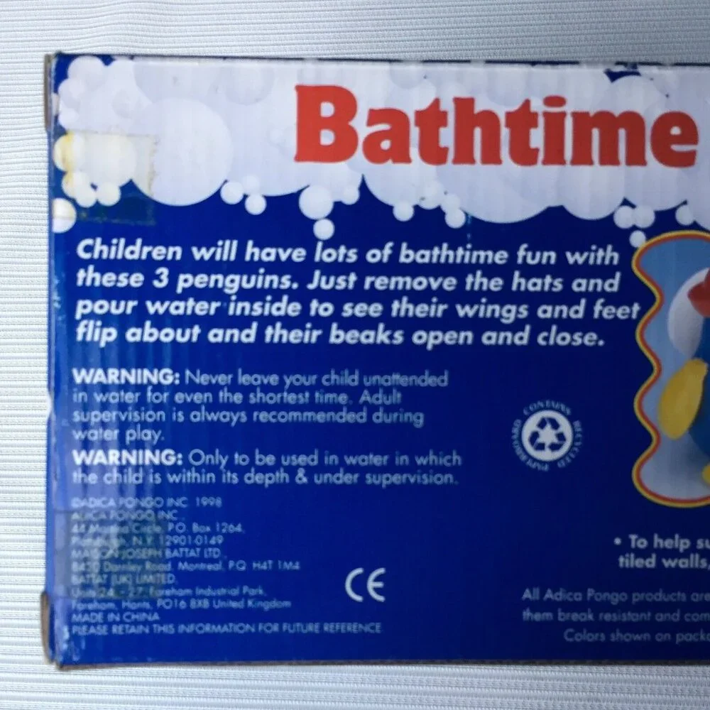 Kidpals bathtime penguins